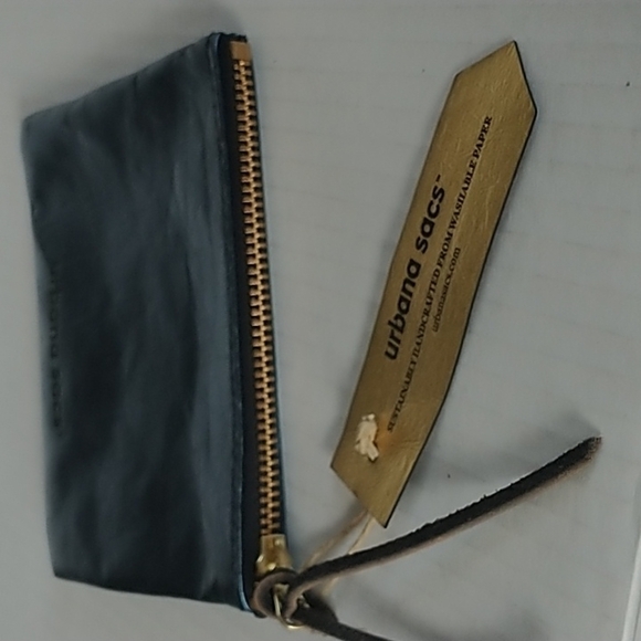 Urbana Sacs Midnight Blue Sustainable Wallet purse - Picture 4 of 10